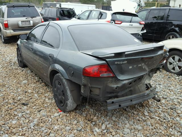 1B3EL36T44N124072 - 2004 DODGE STRATUS SE BLUE photo 3