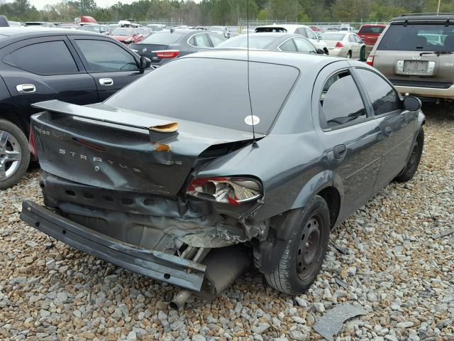 1B3EL36T44N124072 - 2004 DODGE STRATUS SE BLUE photo 9