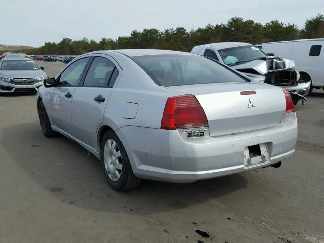 4A3AB26F16E023740 - 2006 MITSUBISHI GALANT DE SILVER photo 3