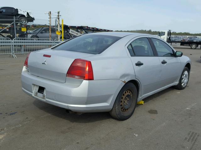 4A3AB26F16E023740 - 2006 MITSUBISHI GALANT DE SILVER photo 4