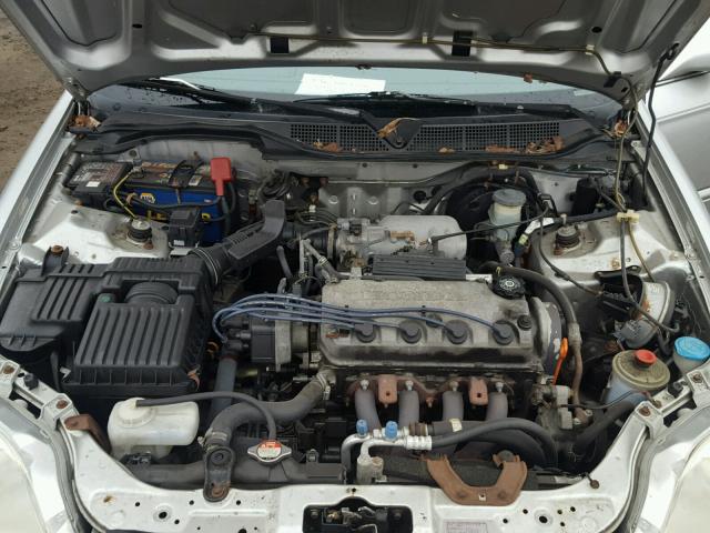 1HGEJ864XXL014400 - 1999 HONDA CIVIC EX SILVER photo 7