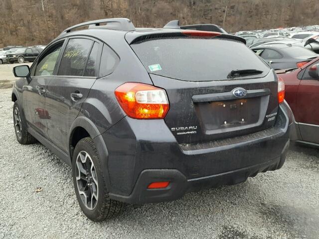 JF2GPALC7G8339048 - 2016 SUBARU CROSSTREK BLACK photo 3