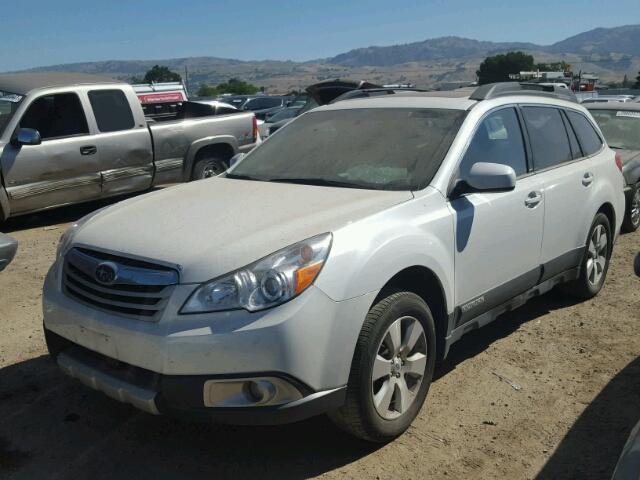 4S4BRDKC7C2233231 - 2012 SUBARU OUTBACK 3. WHITE photo 2