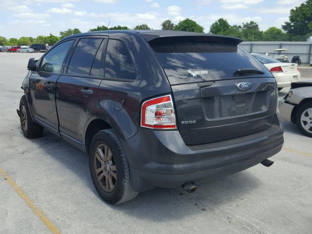 2FMDK36CX7BA60970 - 2007 FORD EDGE SE BLACK photo 3