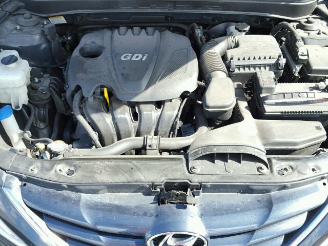 5NPEB4AC5DH685380 - 2013 HYUNDAI SONATA GLS BLUE photo 7