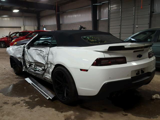 2G1FM3DP5F9801618 - 2015 CHEVROLET CAMARO ZL1 白色 照片 3