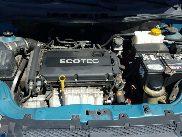 KL1TD56EX9B617559 - 2009 CHEVROLET AVEO LS 蓝色 照片 7