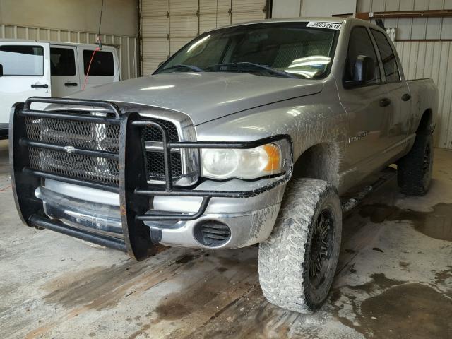 3D7KU28D33G794496 - 2003 DODGE RAM 2500 S SILVER photo 2