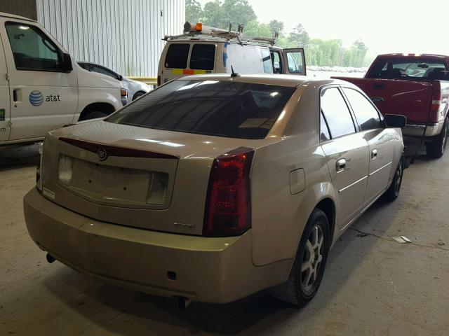 1G6DP577060191895 - 2006 CADILLAC CTS HI FEA GOLD photo 4