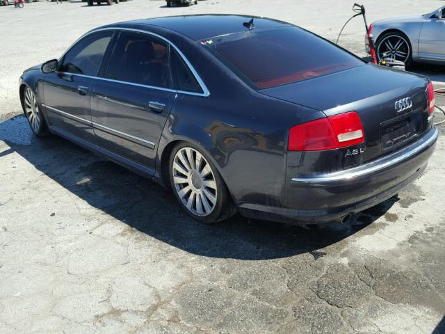 WAUMV94E18N013106 - 2008 AUDI A8 L QUATT CHARCOAL photo 3