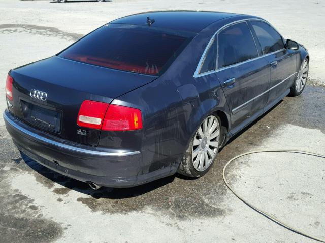 WAUMV94E18N013106 - 2008 AUDI A8 L QUATT CHARCOAL photo 4