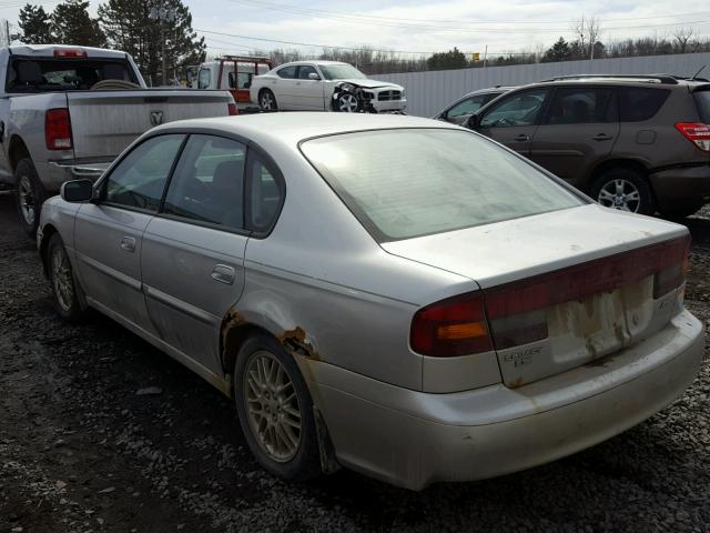 4S3BE635037209738 - 2003 SUBARU LEGACY L SILVER photo 3