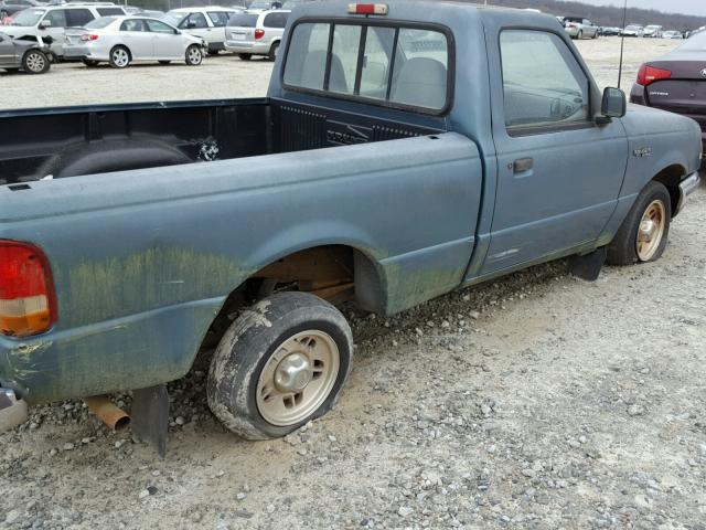 1FTCR10A7TTA45084 - 1996 FORD RANGER GREEN photo 10