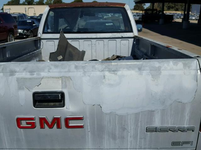 1GTFC24HXLE550231 - 1990 GMC SIERRA C25 WHITE photo 6