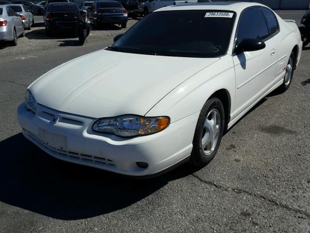 2G1WX15K429391497 - 2002 CHEVROLET MONTE CARL WHITE photo 2