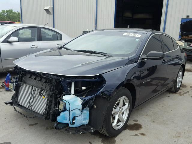 1G1ZB5ST3GF310407 - 2016 CHEVROLET MALIBU LS ლურჯი ფოტო 2