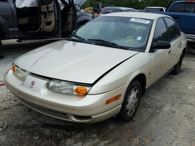 1G8ZH52851Z217342 - 2001 SATURN SL1 BEIGE photo 2