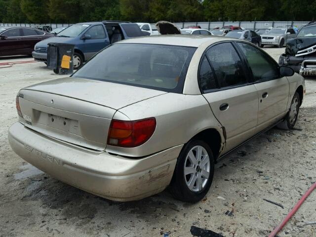 1G8ZH52851Z217342 - 2001 SATURN SL1 BEIGE photo 4