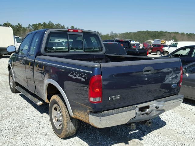 2FTRX18W94CA22451 - 2004 FORD F-150 HERI BLUE photo 3