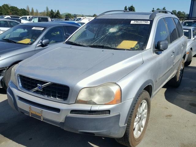 YV1CZ91H541092115 - 2004 VOLVO XC90 T6 GRAY photo 2