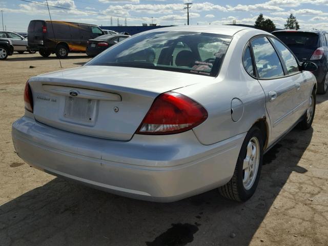 1FAFP532X5A145912 - 2005 FORD TAURUS SE SILVER photo 4