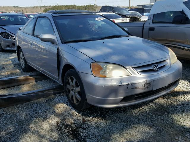 1HGEM22913L070046 - 2003 HONDA CIVIC EX ვერცხლისფერი ფოტო 1