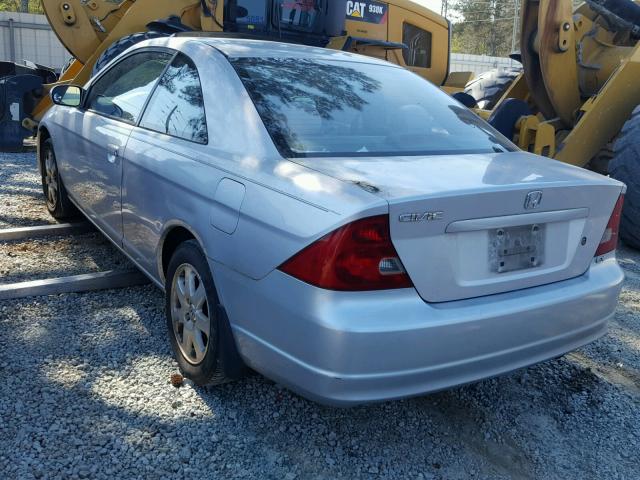 1HGEM22913L070046 - 2003 HONDA CIVIC EX SILVER photo 3