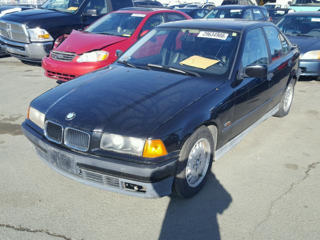 WBACB4320SFM05607 - 1995 BMW 325 I AUTO BLACK photo 2