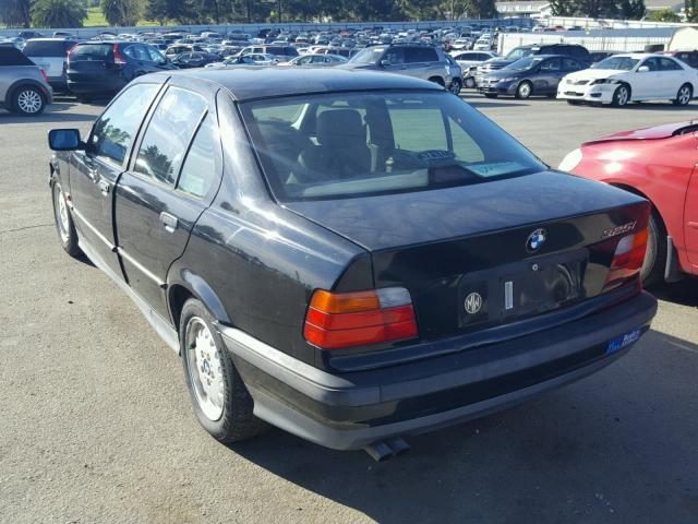 WBACB4320SFM05607 - 1995 BMW 325 I AUTO BLACK photo 3