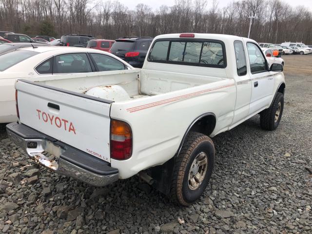 4TAUN73CXSZ042431 - 1995 TOYOTA TACOMA XTR WHITE photo 4