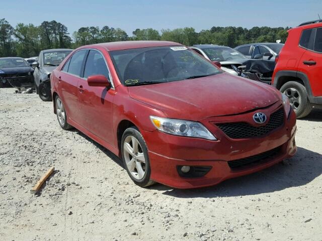 4T1BF3EK0AU040037 - 2010 TOYOTA CAMRY BASE RED photo 1