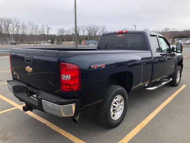 1GCHK29K17E520928 - 2007 CHEVROLET SILVERADO BLACK photo 4