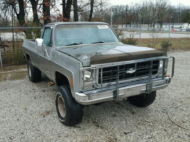 CKL149S151030 - 1979 CHEVROLET SILVERADO SILVER photo 1