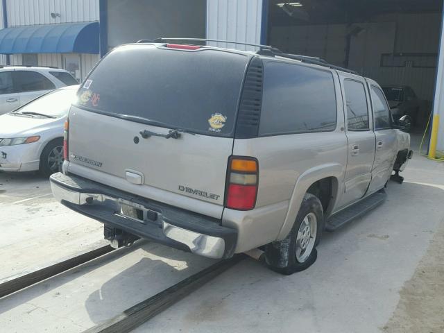 3GNEC16Z74G204666 - 2004 CHEVROLET SUBURBAN C SILVER photo 4