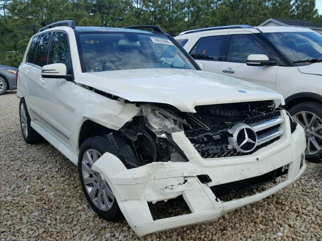 WDCGG8HB5AF481323 - 2010 MERCEDES-BENZ GLK 350 4M WHITE photo 1