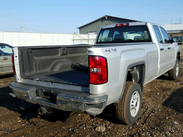 1GT22XEG2FZ524997 - 2015 GMC SIERRA K25 SILVER photo 4