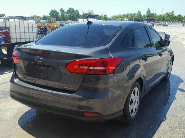 1FADP3E26GL212246 - 2016 FORD FOCUS S GRAY photo 4