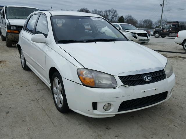 KNAFE161175009494 - 2007 KIA SPECTRA5 S WHITE photo 1