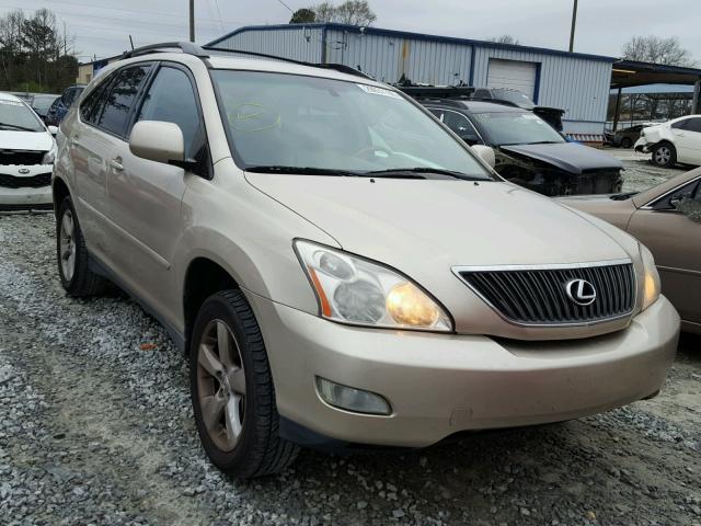 2T2GA31U64C014457 - 2004 LEXUS RX 330 GOLD photo 1