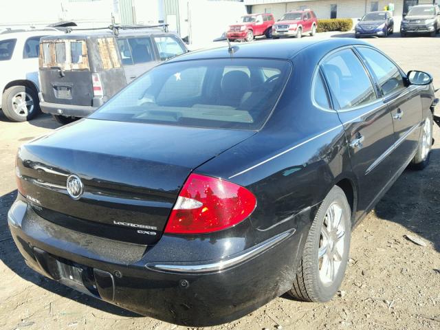 2G4WE587971221097 - 2007 BUICK LACROSSE C BLACK photo 4