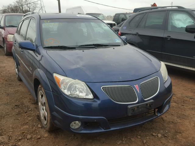 5Y2SL67826Z464183 - 2006 PONTIAC VIBE BLUE photo 1