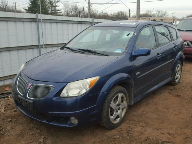 5Y2SL67826Z464183 - 2006 PONTIAC VIBE BLUE photo 2