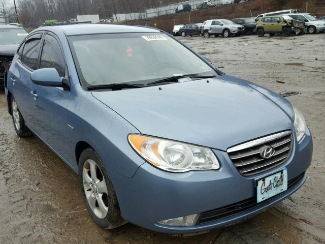 KMHDU46D97U104721 - 2007 HYUNDAI ELANTRA GL BLUE photo 1