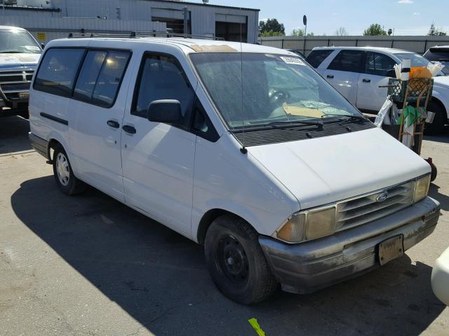 1FMDA31X1TZB25192 - 1996 FORD AEROSTAR WHITE photo 1