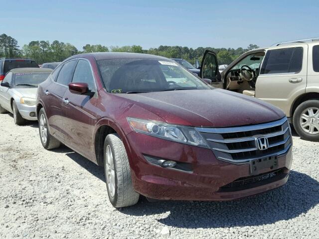 5J6TF1H52CL001679 - 2012 HONDA CROSSTOUR MAROON photo 1