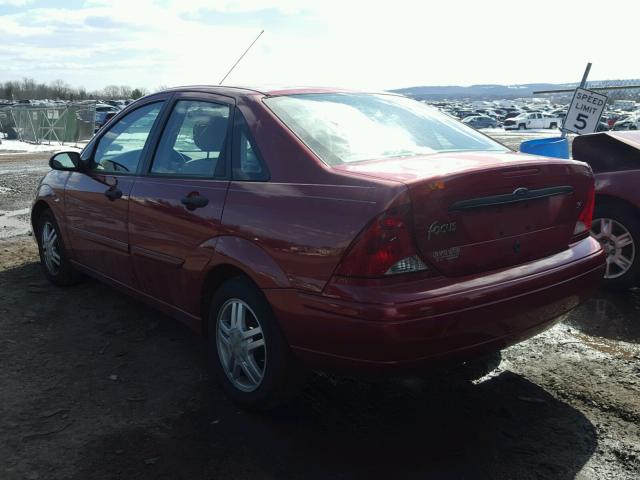 1FAFP34373W261757 - 2003 FORD FOCUS SE C RED photo 3