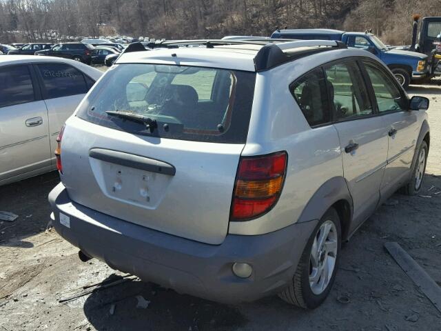 5Y2SL648X3Z472158 - 2003 PONTIAC VIBE GRAY photo 4