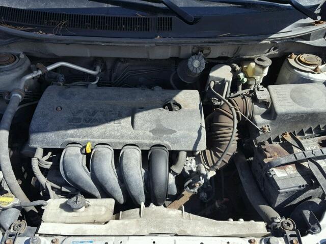 5Y2SL648X3Z472158 - 2003 PONTIAC VIBE GRAY photo 7