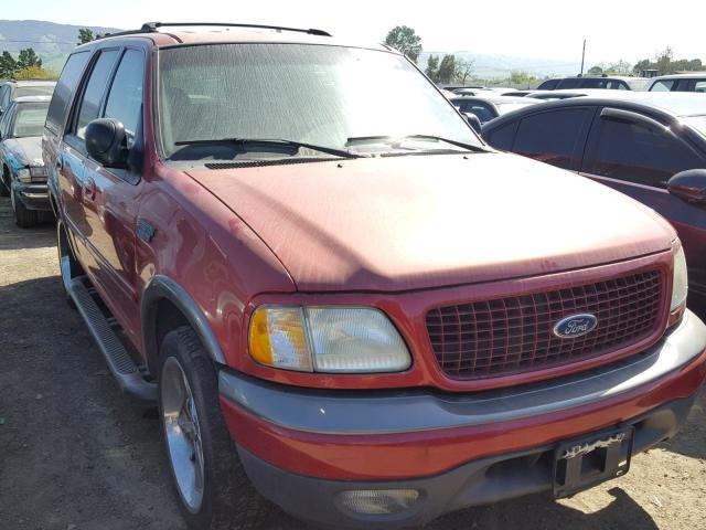 1FMRU15L62LA99313 - 2002 FORD EXPEDITION RED photo 1