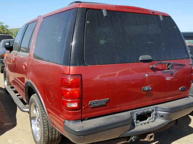 1FMRU15L62LA99313 - 2002 FORD EXPEDITION RED photo 3